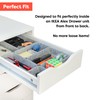 Rajas Goods Drawer Organizer Compatible with Ikea Alex Drawer Unit,
