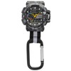 CREFER AZ-CB-AD079-BKG Pocket Watch, Carabiner Watch, Digital, Analog, Waterproof, Stopwatch