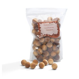 Hassett Green London Hassett Green London - Cinnamon - Scented Wooden Balls Pack of 100 - Alternative to Pot Pourri, Diffusers, Sachets and Drawer Liners