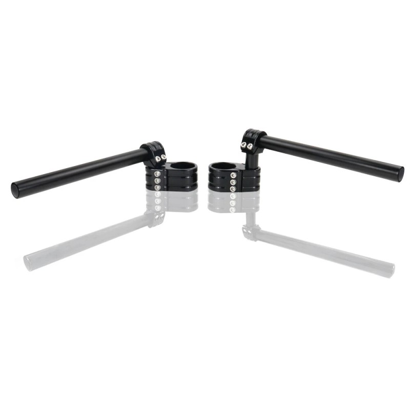 xitomer 53mm Motorcycle Separate Racing MultiClip Clip Ons Adjustable Removal