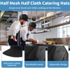 4Pcs Chef Hats, Cotton Professional Chef Hat for Cooking, Baking