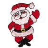 Father Christmas iron-on patch, iron-on patch, iron-on patch, size 5.5