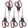 Scissors, Multipurpose office Scissors,8.5 Inch Ultra Sharp Shears, Comfort-Grip Handles
