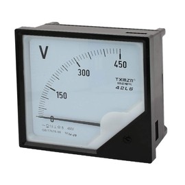 New Lon0167 Square Plastic Featured Case Zero Setting reliable efficacy AC Voltmeter Panel Meter Gauge 0-450V(id:08b c5 6d 81f)