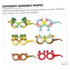 Sosoport 3sets Summer Fruit Glasses for Fun Party Photo Booth