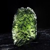 DYFUHO Moldavite Crystal Meteorite, Raw Stone Tectite Necklace, Czech Meteorite