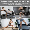 Cable Machine Ankle Strap, Padded Cuff for Glute and Leg