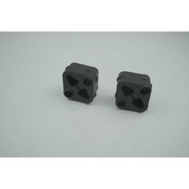 2Pcs Rear Exhaust Pipe Support Isolator Muffler Rubber Hanger Vibration Dampener Left Right Replacement for 68519121AA 68335439AA 68410310AA Driver Passenger Side Fit for Ram 1500 Truck 2019-2025