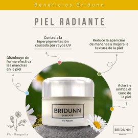 Crema Despigmentante Quita Manchas Y Paño Bridunn Skincare Todo Tipo De Piel