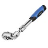 DISEN 3/8" Drive Extendable Flex-Head Ratchet,72-Tooth, Quick Release, Father's Day