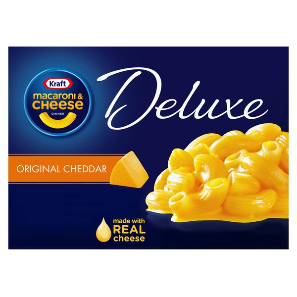 Kraft Deluxe Original Flavor Macaroni and Cheese Dinner (14 oz Box)