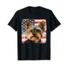 Yorkshire Terrier Patriotic July 4th Lovers T-Shirt