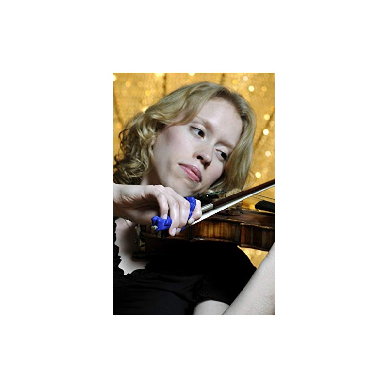 Bow Hold Buddies Violin Boeing Practice Equipment, Blue