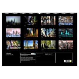 Frankfurt künstlerisch (Wandkalender 2026 DIN A2 quer), CALVENDO Monatskalender: Frankfurt mit anderen Augen sehen. (CALVENDO Orte)