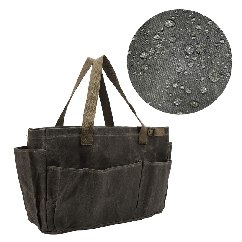 Canvas Pot Bag Waterproof Wearproof Large Capacity Comfortable Grip Canvas
