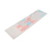 PBT Keyboard Keycaps 130 Keys Dye Sublimation Ergonomic Rich Colors