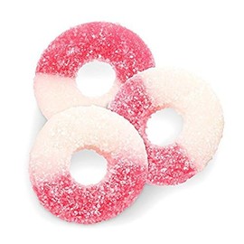 Watermelon Gummy Ring Candy, Assorted Flavors (1 LB)