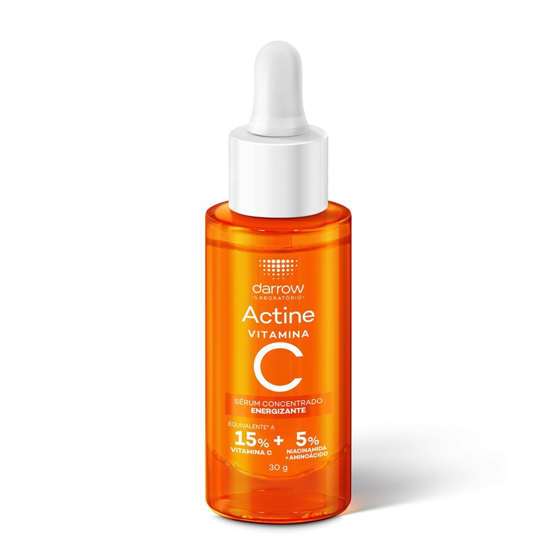 Darrow Actine Serum Facial Vitamina C y Niacinamida Iluminador, 30ml