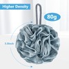 VANZAVANZU Bath Sponge Loofah Large 80g Shower Sponge Body Scrubber