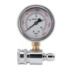 MIRIAM SONG High Pressure Washer Gauge with 3/8in Quick Connect