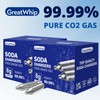 GreatWhip 25 Pcs CO2 Soda Cartridges 8g Seltzer Water Cartridges