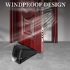 Adjustable Heavy-Duty Large Tall Door Stop Wedge for Door Bottom