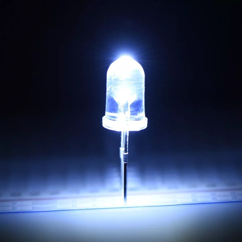 Lámpara Eboot 100 Piezas Claro Led Diodos Emisores De Luz