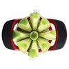 Norpro 5099 Grip Ez Fruit Wedger/Corer with Push Plate, 8