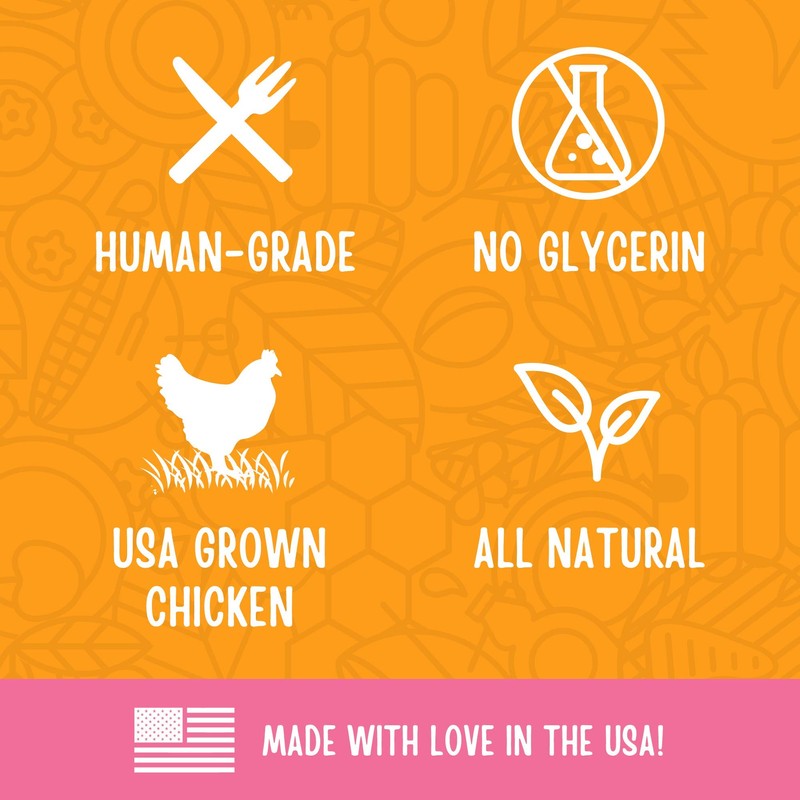 Full Moon Chicken Jerky Healthy All Natural Dog Treats Human