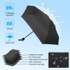 Aolso Travel Umbrella, 6 Ribs Mini Umbrella Small UV Umbrella,