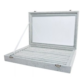 Exhivit Estuche Porta Anillos Terciopelo, Joyeria, Anillos Tam/gde