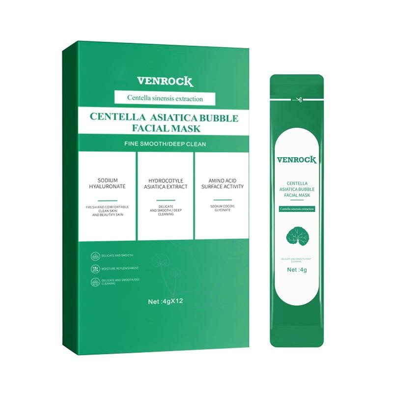 Centella foam facia lmask can remove black and control oil,deeply
