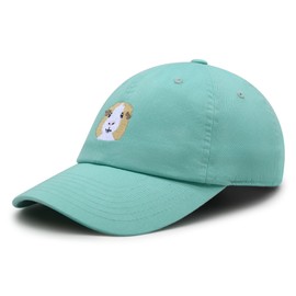 JPAK Guinea Pig Premium Dad Hat Embroidered Cotton Baseball Cap Cute Pet Mint
