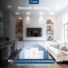 Amico 4 Pack 7 Inch 5CCT Ultra-Thin LED Canless Recessed