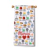 JXGZSO Morocco Culture Travel Kitchen Towel Moroccan Landmarks Souvenir Gift