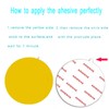 4 Pack 2.76"(70mm) [EASY TO PEEL OFF] Very High Bond