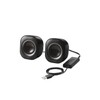 Elecom MS-P08USB3BK Speaker, USB Powered, Volume Adjustment, Mute Function, Maximum