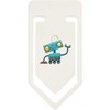 91mm 'Cute Robot' Large Plastic Paper Clip (CC00044075)