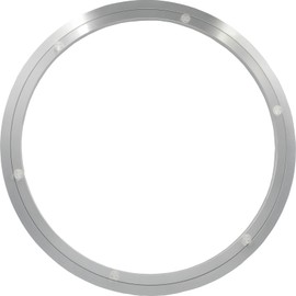 18 Inchs Non-Slip Lazy Susan Aluminum Bearing Metal Rotating Turntable Bearings Swivel Plate Hardware for Dining-Table and Workbench …