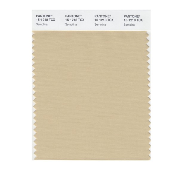 Pantone 15-1218 TCX Smart Color Swatch Card, Semolina