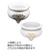 マルエス 御仏具 白上金ハス香炉 3.5寸 10S093-35 ホワイト