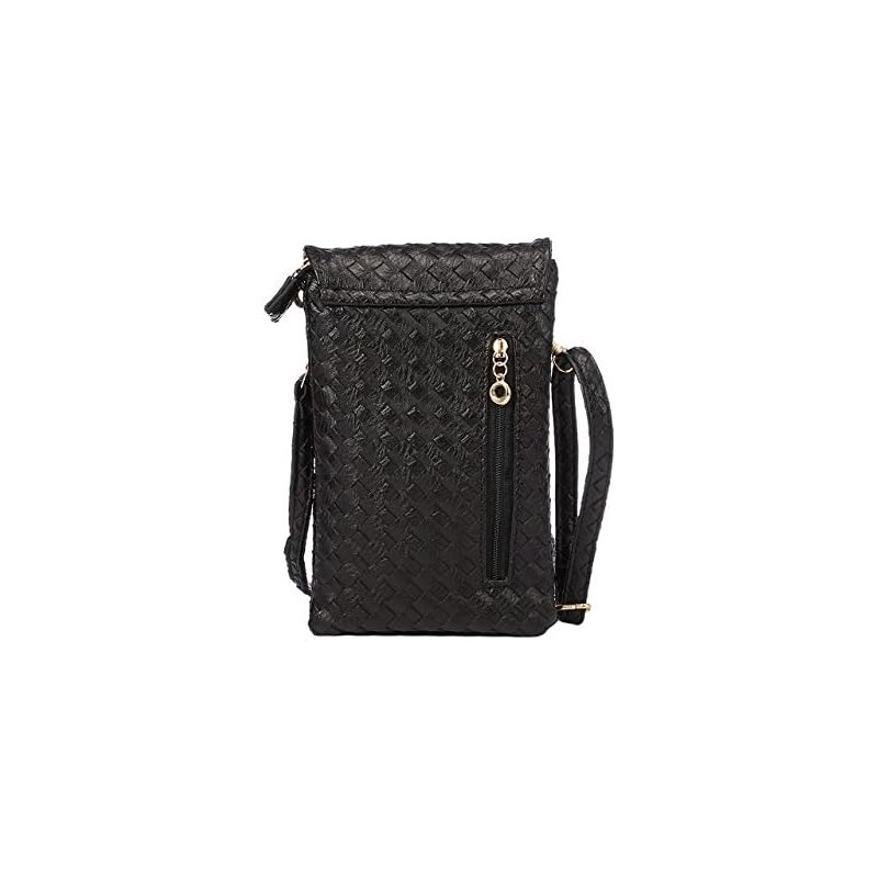 WaitingU Crossbody Cellphone Purse Soft PU Leather Moblie Phone Pouch