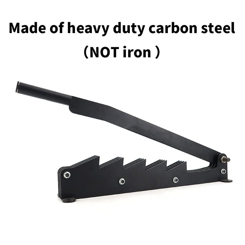 BiggerFire Carbon Steel Wall Mounted Firewood Kindling Wood Splitter Wood
