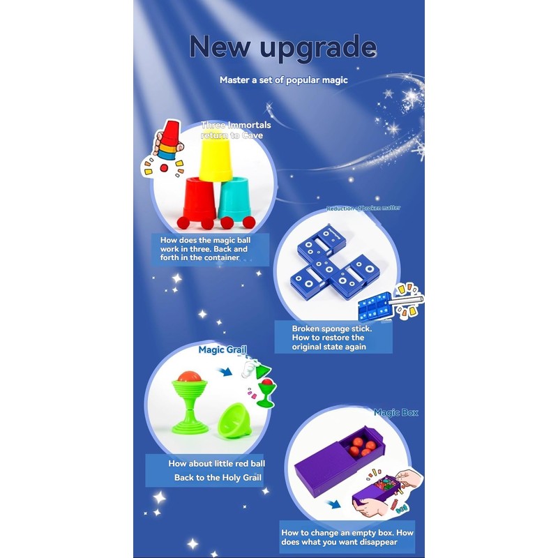 Magic Kit: 80+ Magic Tricks for Kids to Perform with
