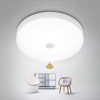 Flush Mount Ceiling Light 12W LED Fixture Motion Sensor Light