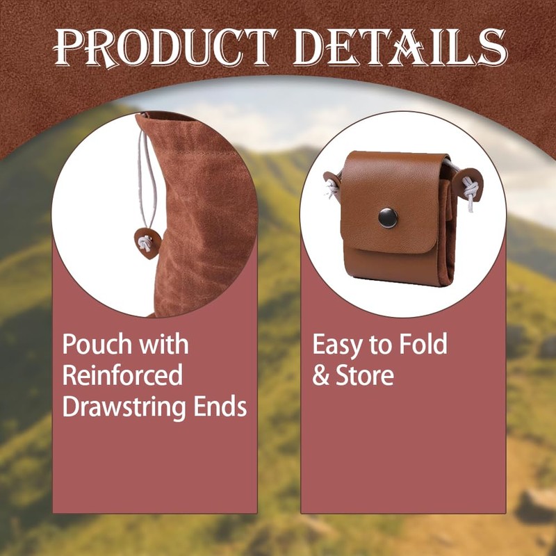 YXNIDNAJWINGO Collapsible Foraging Bag – Waxed Canvas Mushroom & Berry
