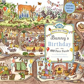 Bunny's Birthday Puzzle: A Magical Woodland (100-Piece Puzzle)