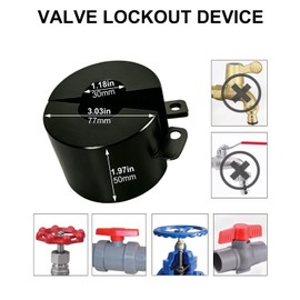 AWEN Faucet Lock Outdoor,Water Hose bib Spigot Lock, Made of Metal
