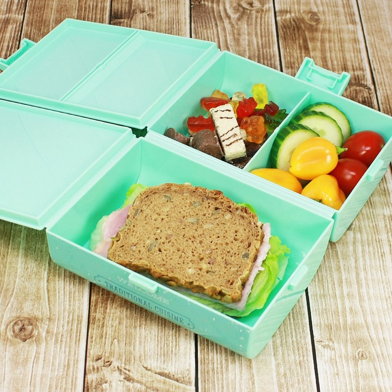 Com-four® Lunch Box for Travelling with Different Motifs – Lunch