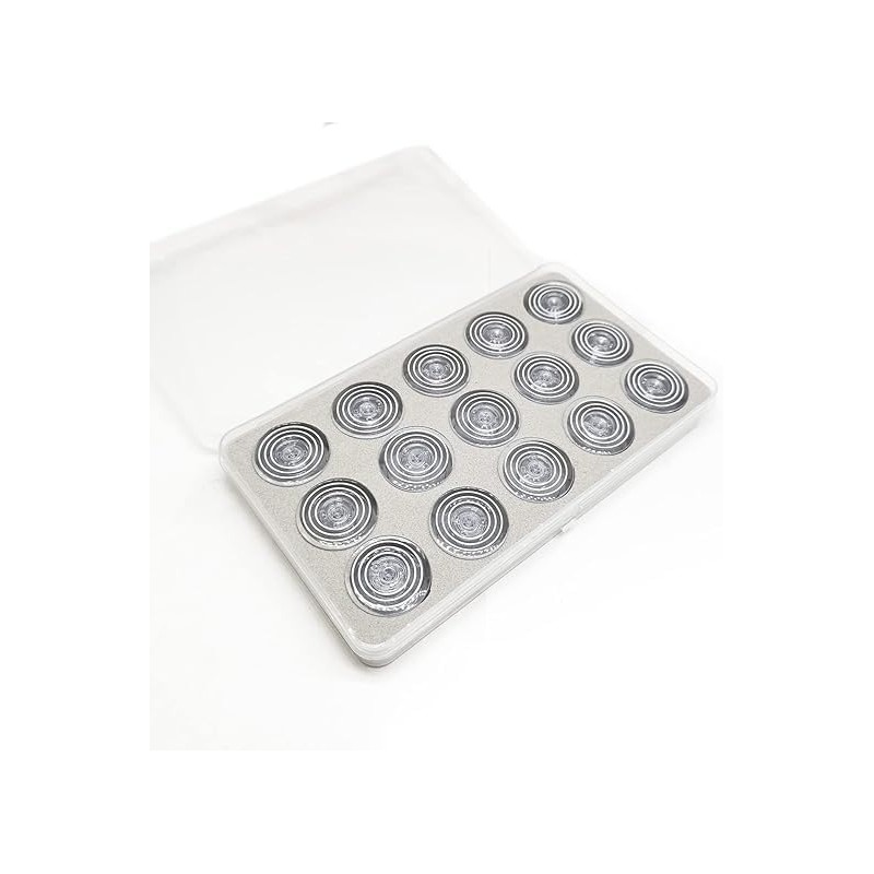 Bequilter 15pcs/Box Plastic Bobbins #163131 Compatible with Singer Touch n